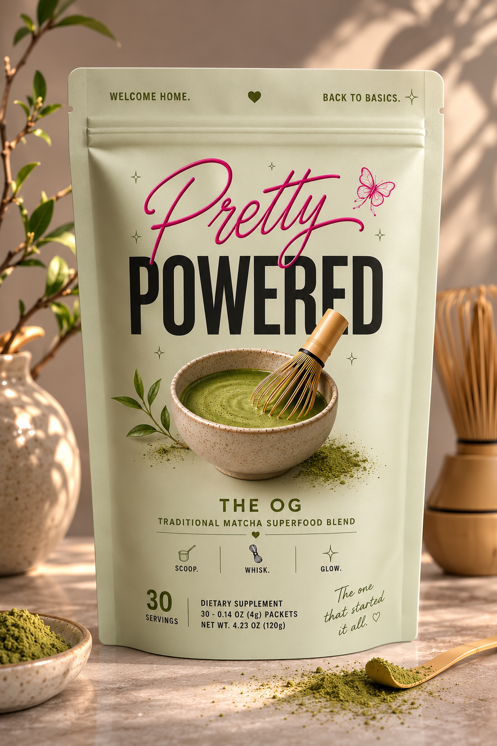 "The OG" Traditional Matcha with a Boost