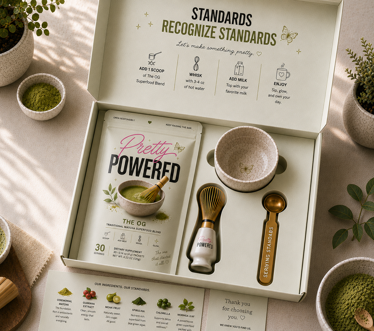 "The OG" Traditional Matcha with a Boost Box